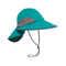 Topi Boonie Hijau Lebar Besar Brim Luar Ruangan Untuk Kegiatan Musim Panas wanita