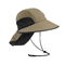 Topi Boonie Hijau Lebar Besar Brim Luar Ruangan Untuk Kegiatan Musim Panas wanita